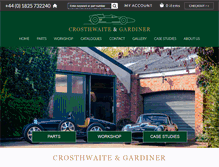 Tablet Screenshot of crosthwaiteandgardiner.com